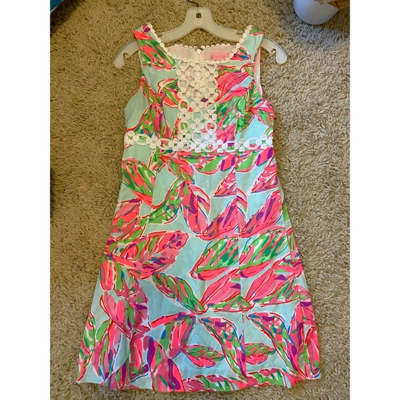 Lilly Pulitzer Rosie Shift Dress In the Vias Sz 4 - Picture 2 of 7